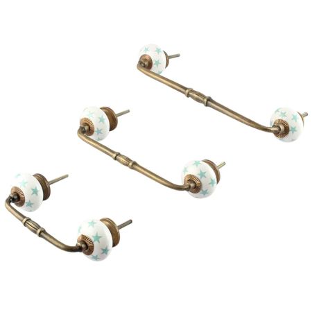 Water Star Ceramic Bridge Handle