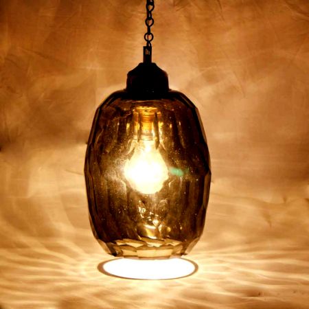 Champagne  Glass Diamond Ceiling Lamp