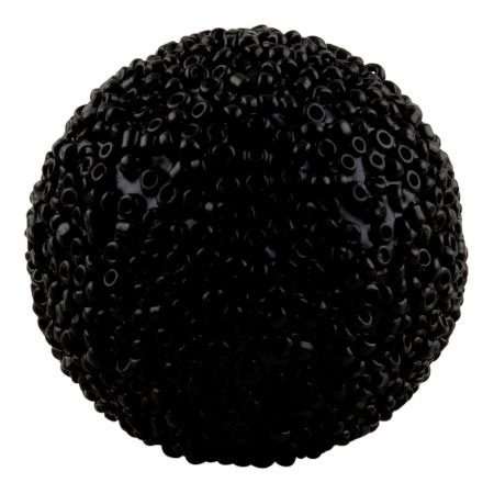 Black Glass Beads Cabinet Knobs