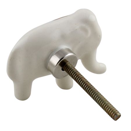 Baby Elephant Shape Ceramic Dresser Knobs Online