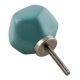 Solid Sea Green Octagon Ceramic Knobs Online