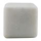 White Stone Square Dresser Knobs Online