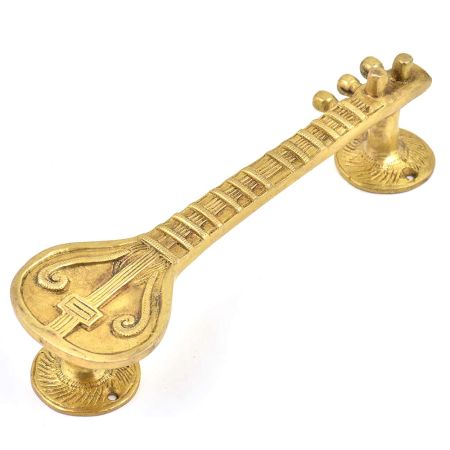 Brass Decorative Sitar Cum Door Handle