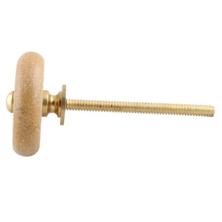 Brown Stone Flat Cabinet Knob Online