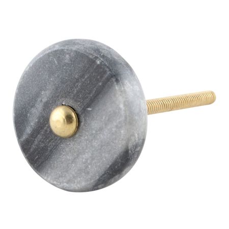 Grey Stone Flat Dresser Knob Online