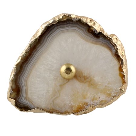 Natural Agate Stone Cabinet Knobs