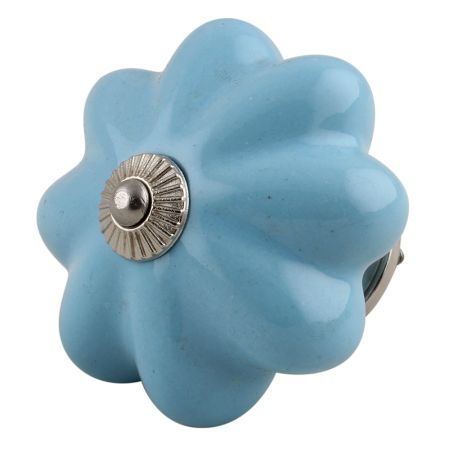 Solid Turquoise Big Ceramic Cabinet Knobs Online