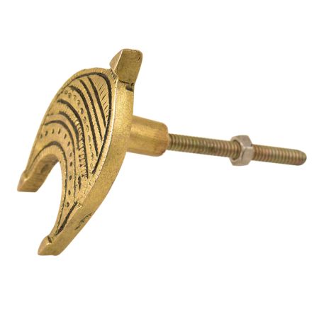 Traditional Handmade BrassTribal knob Pull