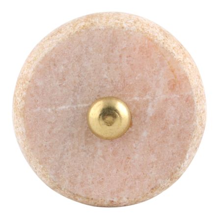 Baby Pink Pink Stone Flat Dresser Knob Online