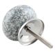 Black Marble Crackle Ceramic Drawer Knob
