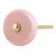 Light Pink Stone Flat Dresser Knob Online