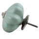 Solid Sage Green Big Ceramic Cabinet Knobs Online