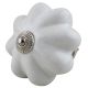 Solid White Big Ceramic Cabinet Knobs Online