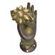 Brass Mudra Buddha Door Handle Pull (Set of 2 Piece)With Patina