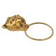 Brass Lion Head Towel Ring Bathroom Kitchen Hardware