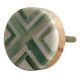 Green Round Bone Horn Cabinet Wooden Knob Online