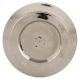 Silver Brass Round Knobs