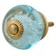 Light Blue Bubble Cabinet Knobs