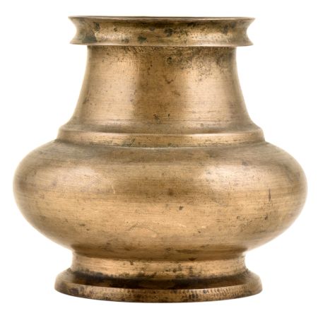 Unique shaped Brass Water Storage Pot