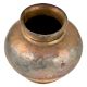 Brass Hand Engraved Ganga Jamuna Pot