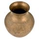 Brass Fine Inlay Carving Holy Water Pot