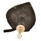 Brass Betal Leaf Shape Drawer Knob With Patina
