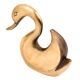 Solid Brass Swan Figurine