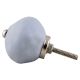 Slate Blue Round Solid Knob