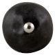 Solid Black Round Ceramic Knobs
