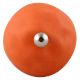 Solid Orange Ceramic Knobs