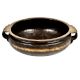 Bronze Solid South Indian Urli With 2 Decorative Handles