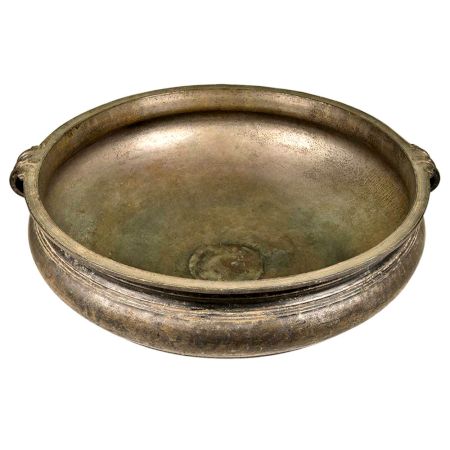 Embossed Heavy Hand Made Traditional Brass Urli