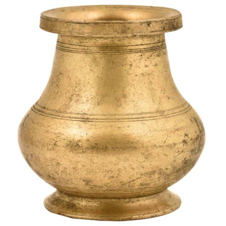 Indian Lovely Shaped Solid BrassÂ Holy Water Pot