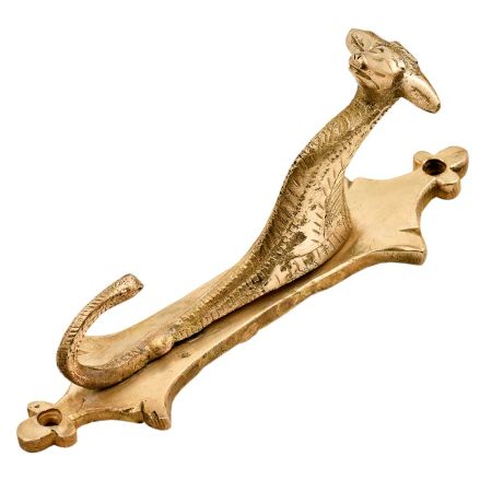 Single Brass Animal Head Wall Decoration Hook And Hanger
