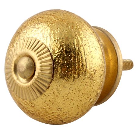 Golden Ceramic Knob