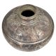 Brass Big Belly Rustic Tribal Water Storage Pot