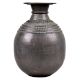 Indian Black Copper Hand Engraved Big Water Pot & Planter