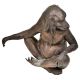 Funny Brass Sitting Monkey Home Decoration Statue