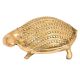 Golden Brass Metal Turtle Figurine