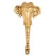 Brass Elephant Head Long Trunk Small Ears Door Handle