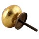 Golden Ceramic Knob
