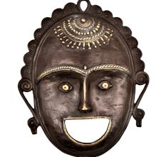 Tribal Face Mask With Expressions And smile