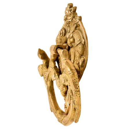 Solid Brass Birds And Dragon Head Door Knocker Ring