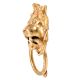 Handmade Brass Lion Head Ring Door Knocker