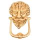 Hand Finished Majestic Lion Face Door knocker