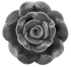 Grey Flower Knob