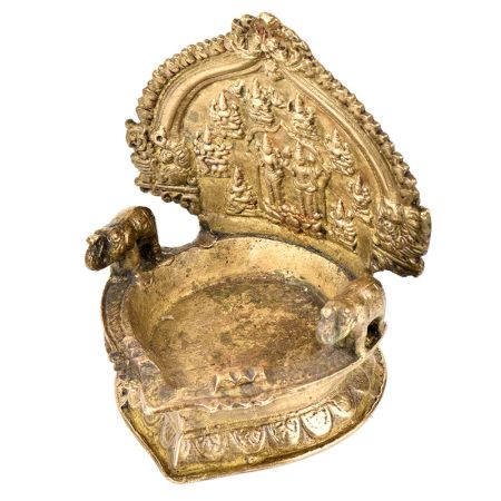 Traditional Laxmi Narayan Brass Lamp