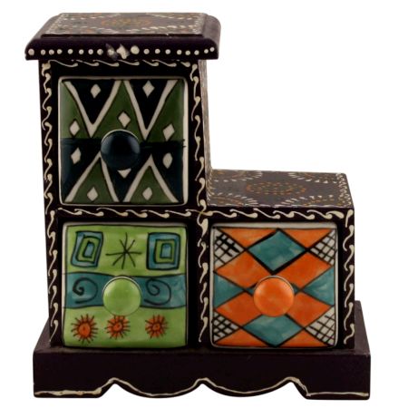 Spice Box Masala Rack Container Gift Item