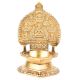 South Indian Gaj Laxmi Brass Oil Lamp