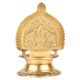 South Indian Gaj Laxmi Brass Oil Lamp